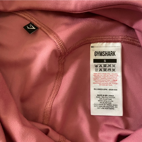 Gymshark Pink High Waist Dreamy 7/8 Leggings with Pockets - Picture 4 of 5
